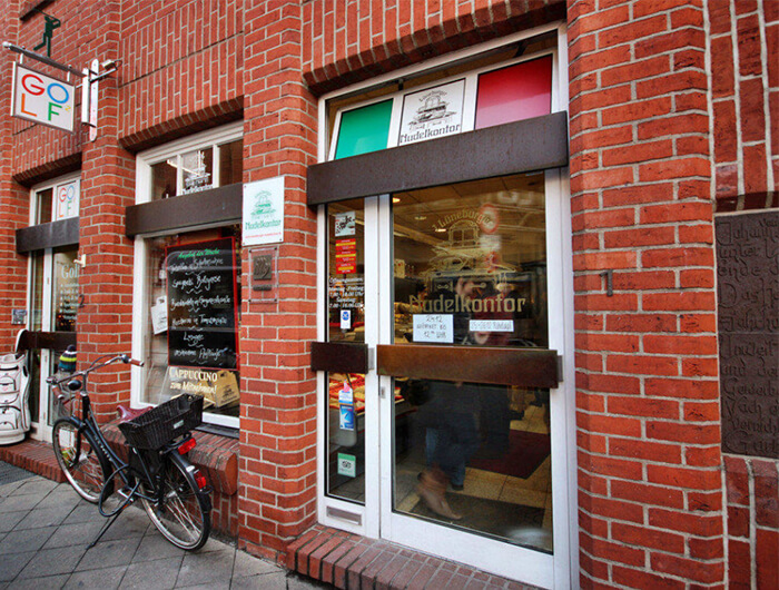 Geschäft des Nudelkontors in Lüneburg